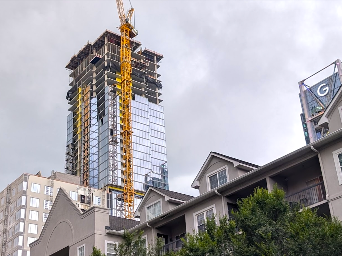 アグロタワー Crane Watch: Street-level views of Atlanta's tallest new
